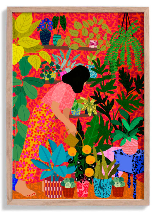 Watering My Plants by Rafaela Mascaro