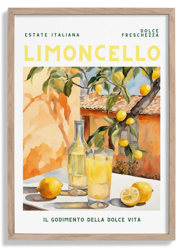 Limoncello, Aquarell, Fresh by Ohkimiko