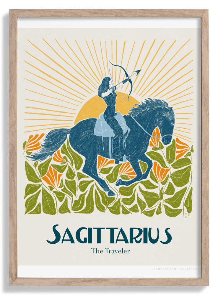 Jlr Sagittarius by Jenny Liz Rome