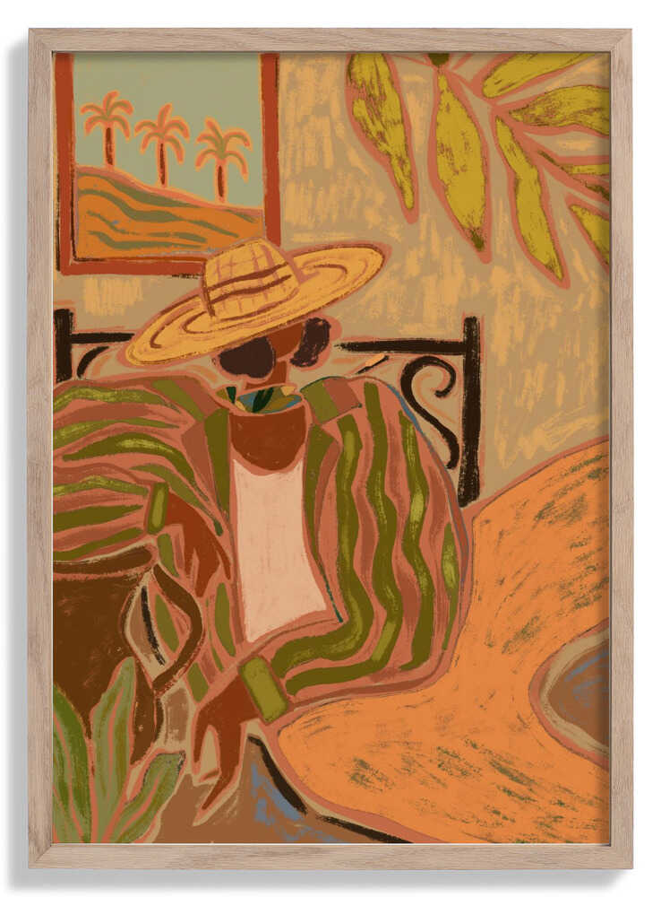Lady in Stripe von Arty Guava