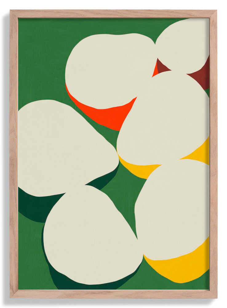 Organic Shapes And Vibrant Colors by Little Dean
