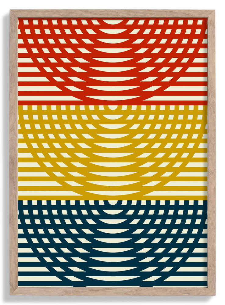 Tri-Color Waves by Petr Strnad