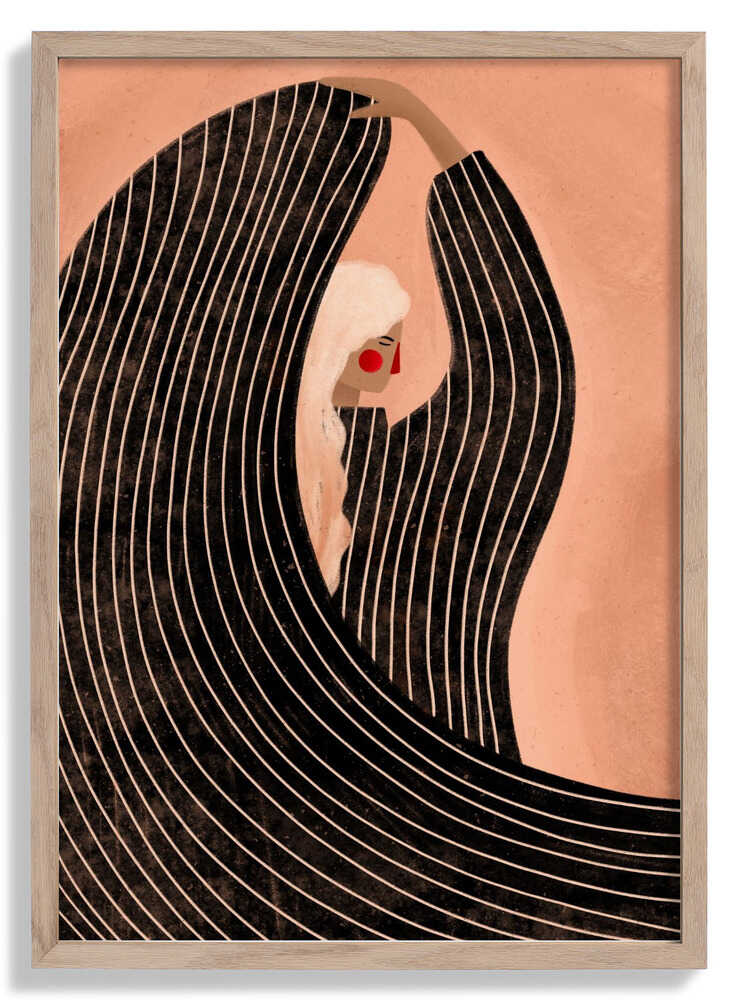 The Woman With the Black Dress by Bea Müller