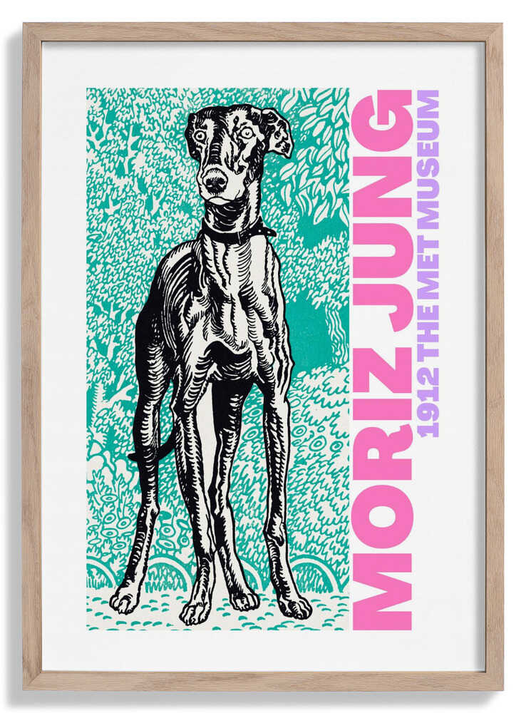 Regal Canine Gaze by Athene Fritsch