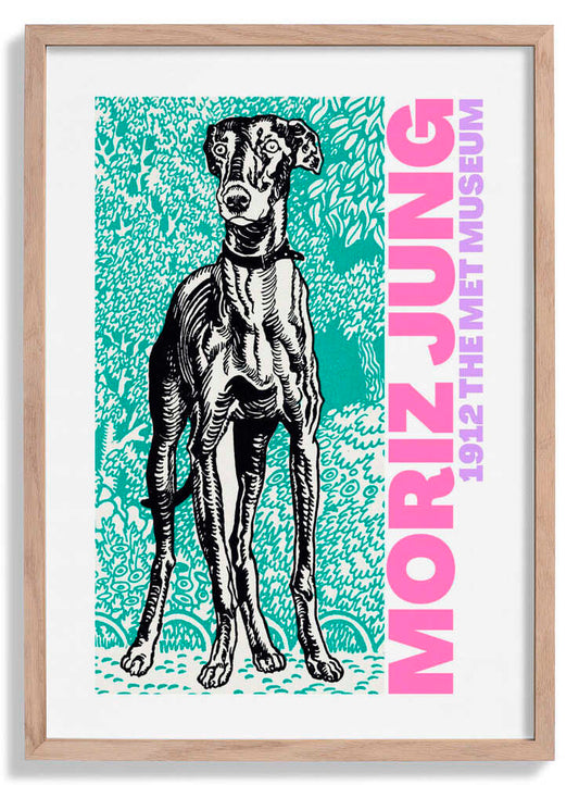 Regal Canine Gaze by Athene Fritsch