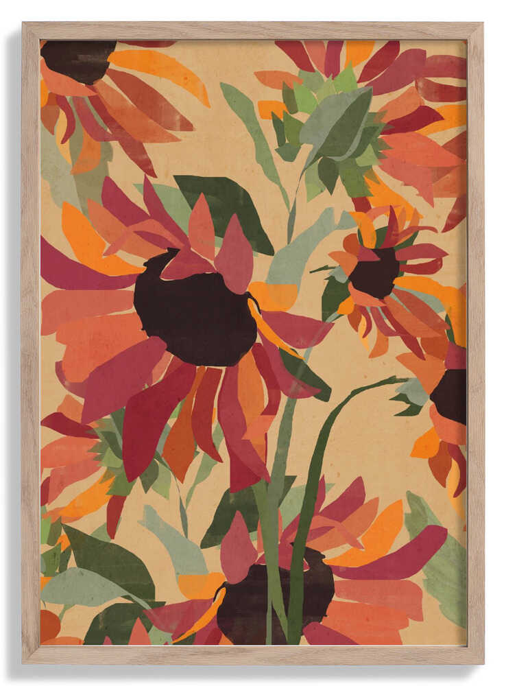 Vibrant  Sunflowers by ThingDesign