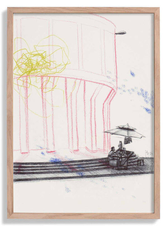 Street Market by Mirjam Schrei