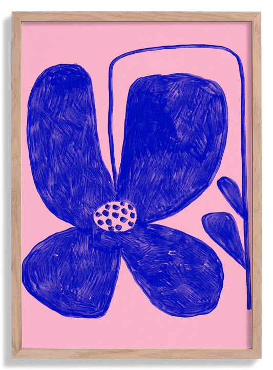 Blue Blossom Burst by Treechild