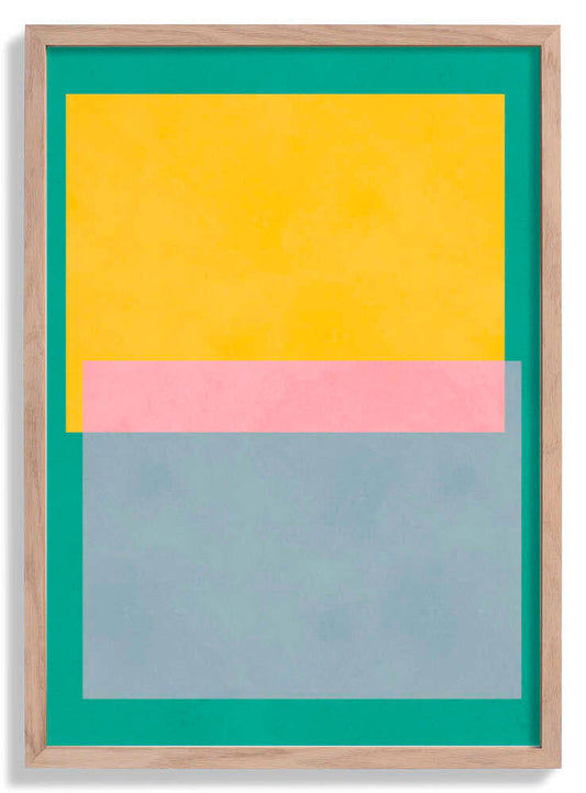 Colorful Geometric Shapes by Vitor Costa