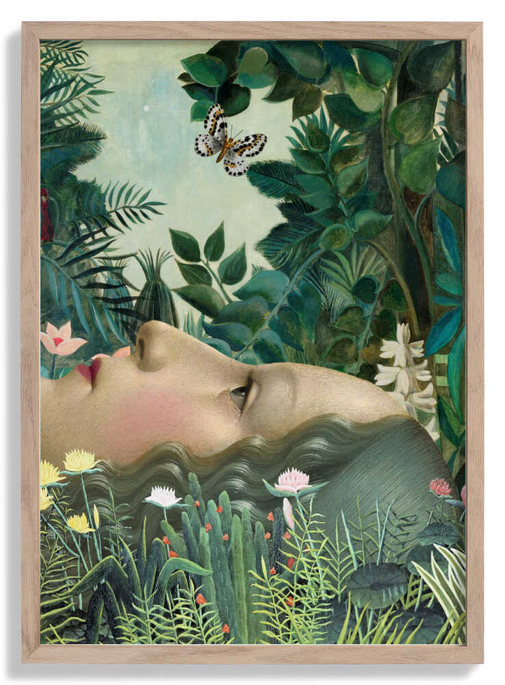 Giovanna im tropischen Garten von Marja van den Hurk