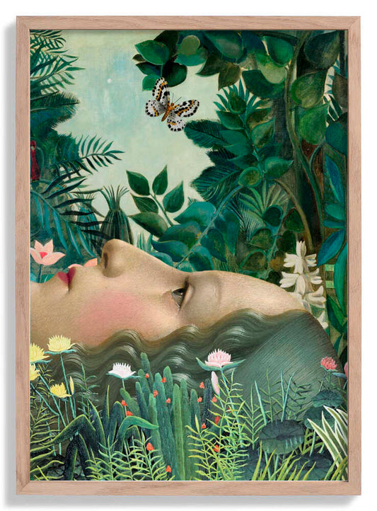 Giovanna im tropischen Garten von Marja van den Hurk