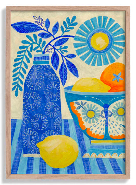 Butterfly Fruit Bowl by Susan Black