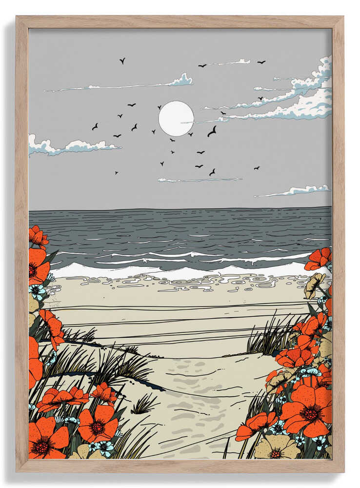 Blumen am Strand von Nicholas