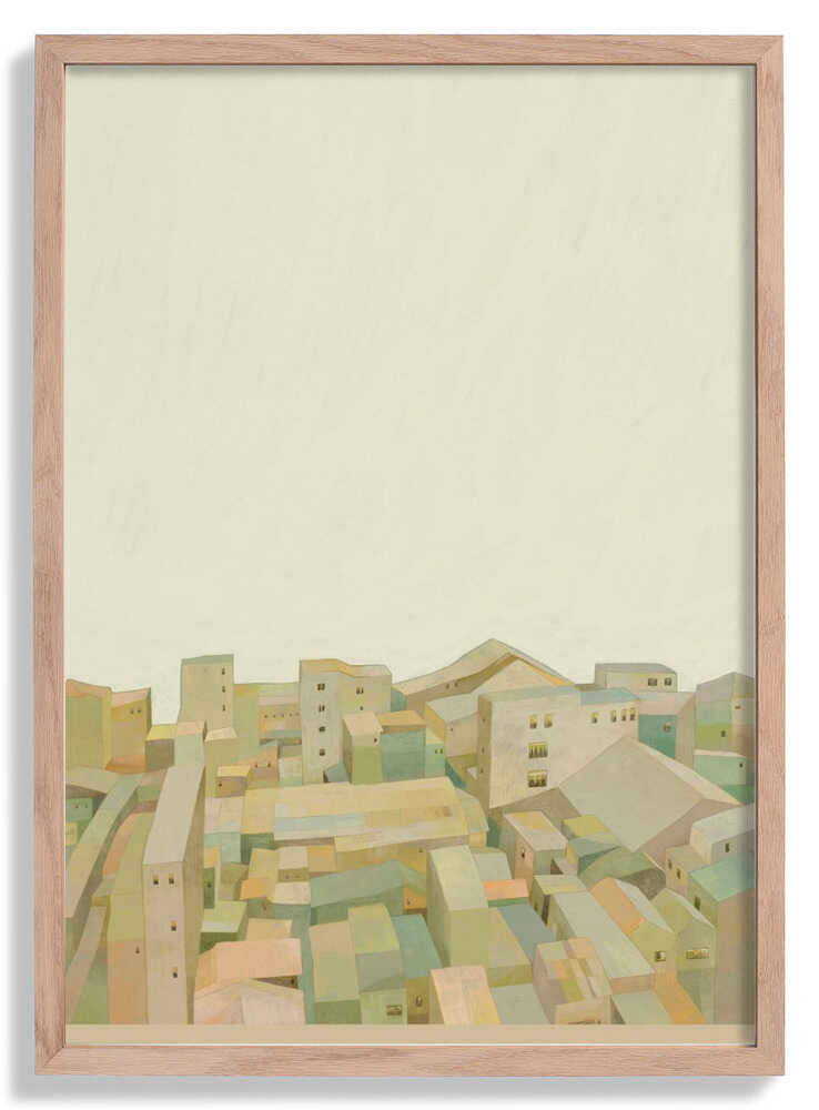 Gelassene Stadtlandschaft von Hieuchau