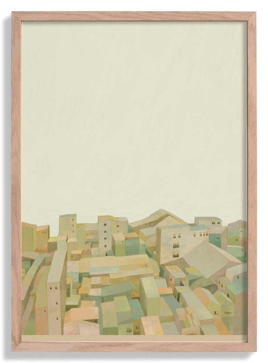 Gelassene Stadtlandschaft von Hieuchau