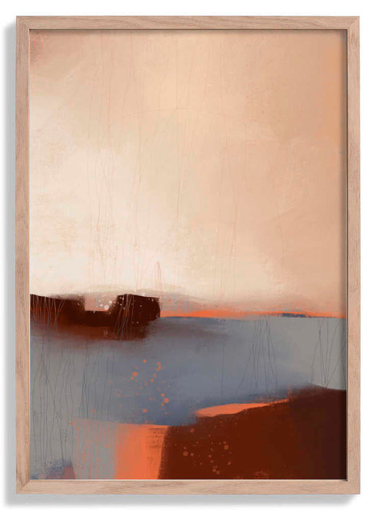 Gelassene Horizonte von MANSI SAXENA