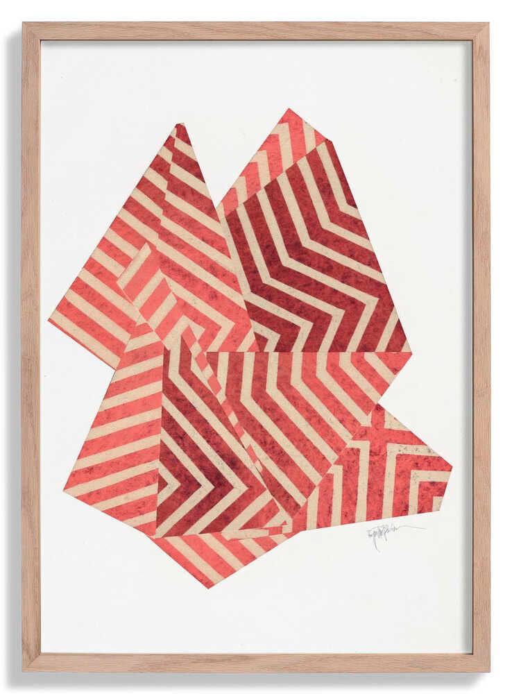 Zen Stone V. (red version) by Paulina Vårregn