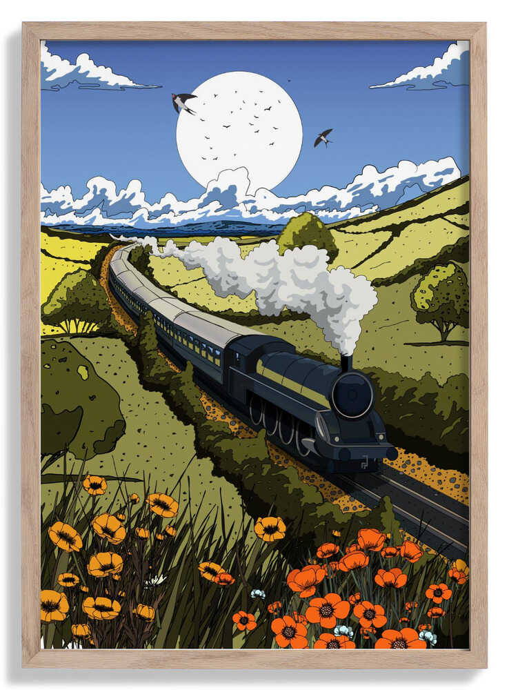 Dampflokomotive von Nicholas