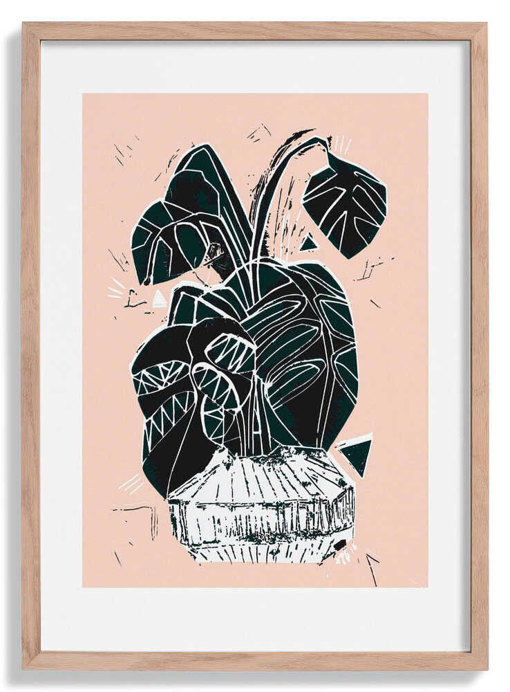Magical Monstera by Sarah Fitzgerald
