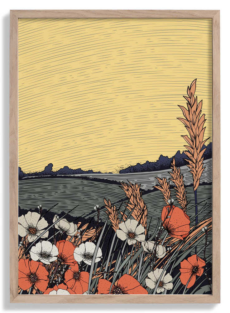 Schöne japanische Landschaft von Nicholas