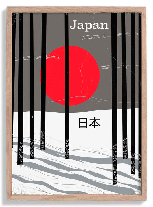 Japan Winterwald von Nicholas