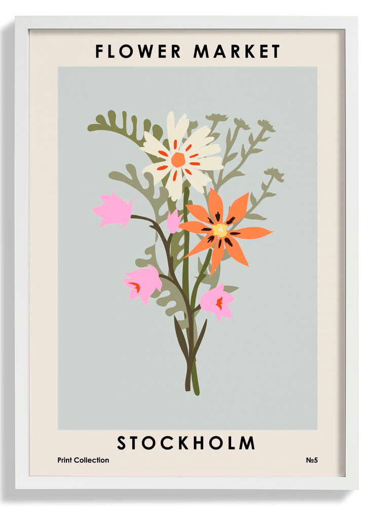 Blumenmarkt Stockholm von NKTN