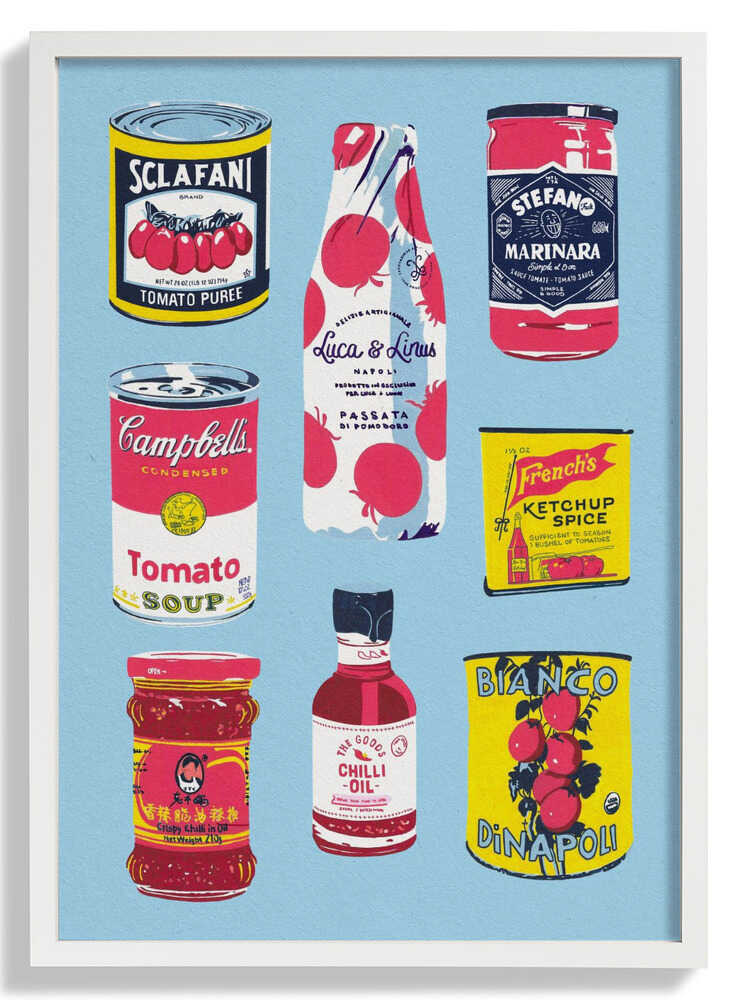Canned Tomatoes by Studio Mandariini