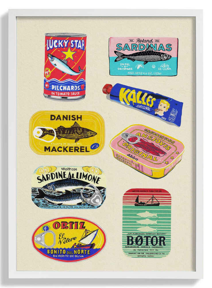 Canned Fish by Studio Mandariini