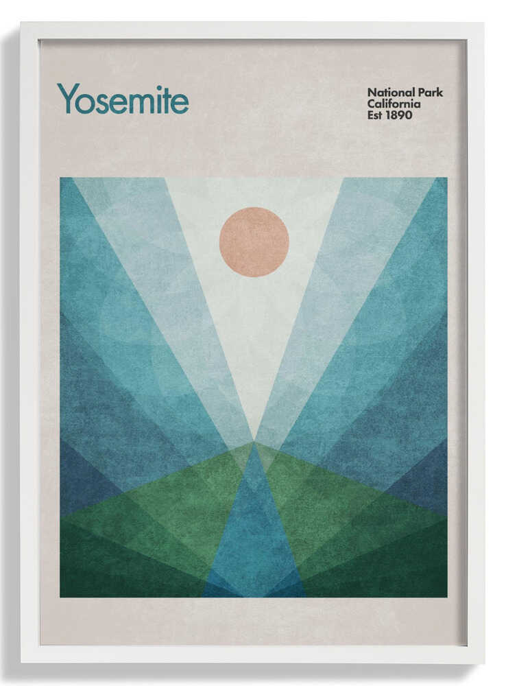 Geometric Sunrise by Emel Tunaboylu