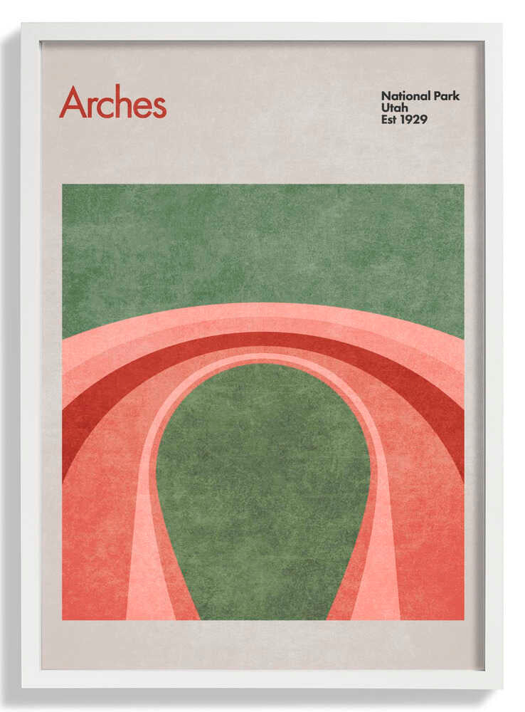 Abstrakte Bögen von Emel Tunaboylu