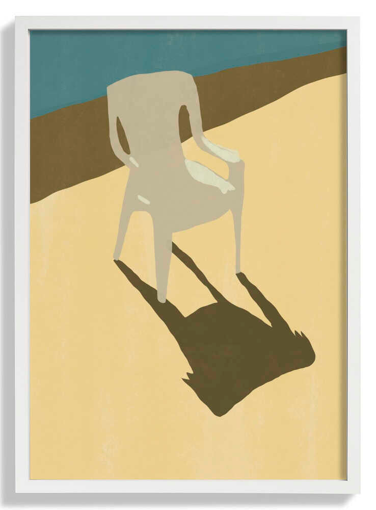 The white chair by Little Dean