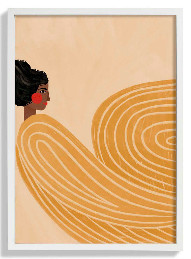 The Woman With the Yellow Stripes by Bea Müller