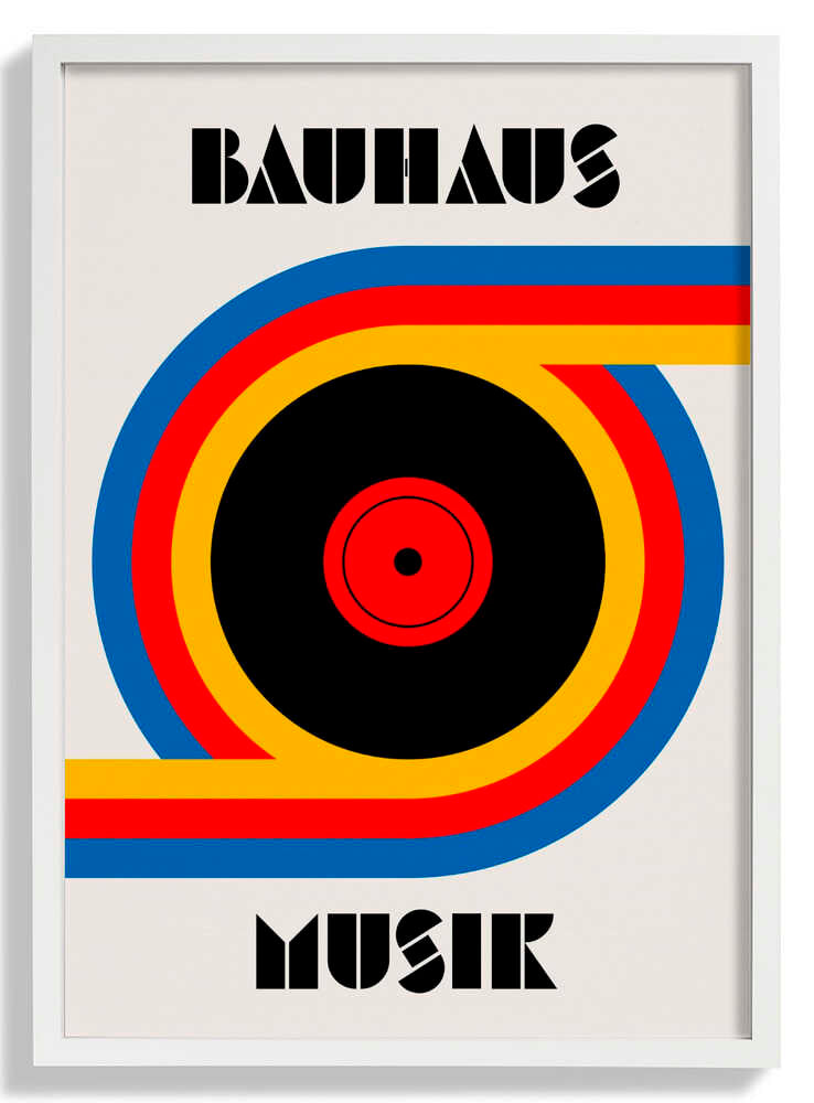 Bauhaus Musik Vinyl von Retrodrome