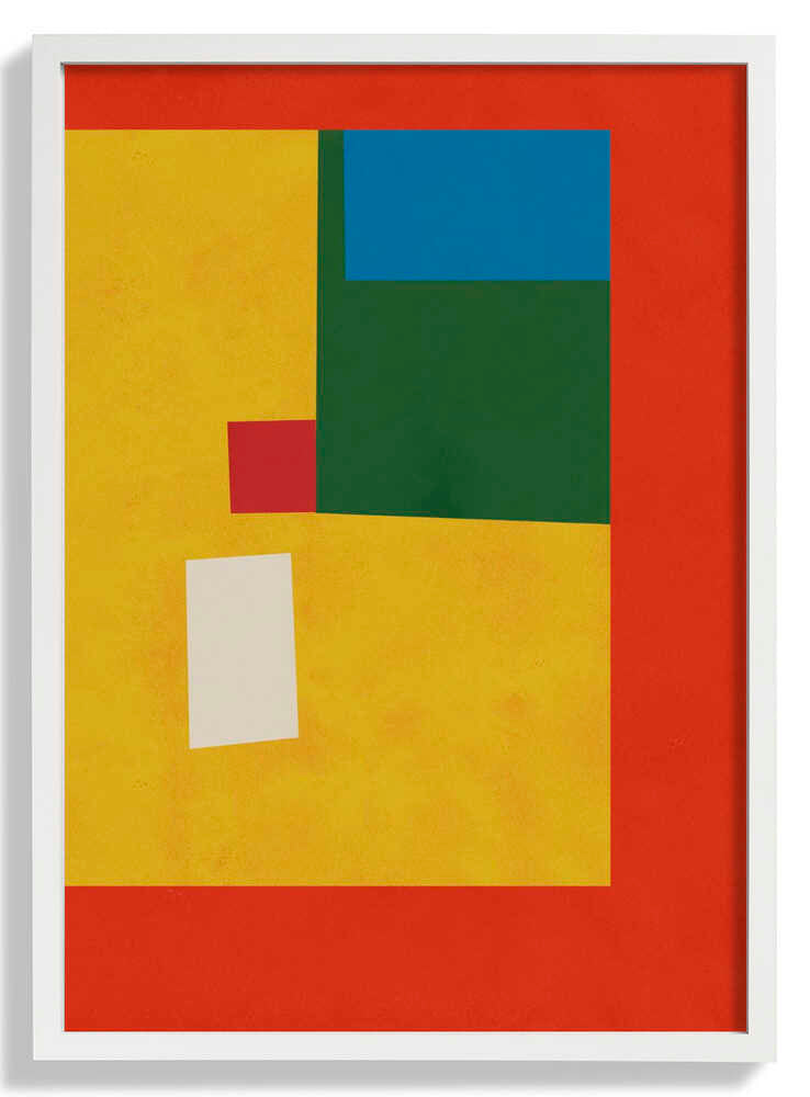 Vibrant Geometric Shapes by Little Dean