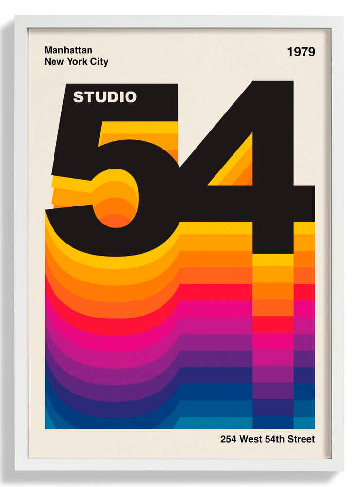 Studio 54 Retro Design by Retrodrome