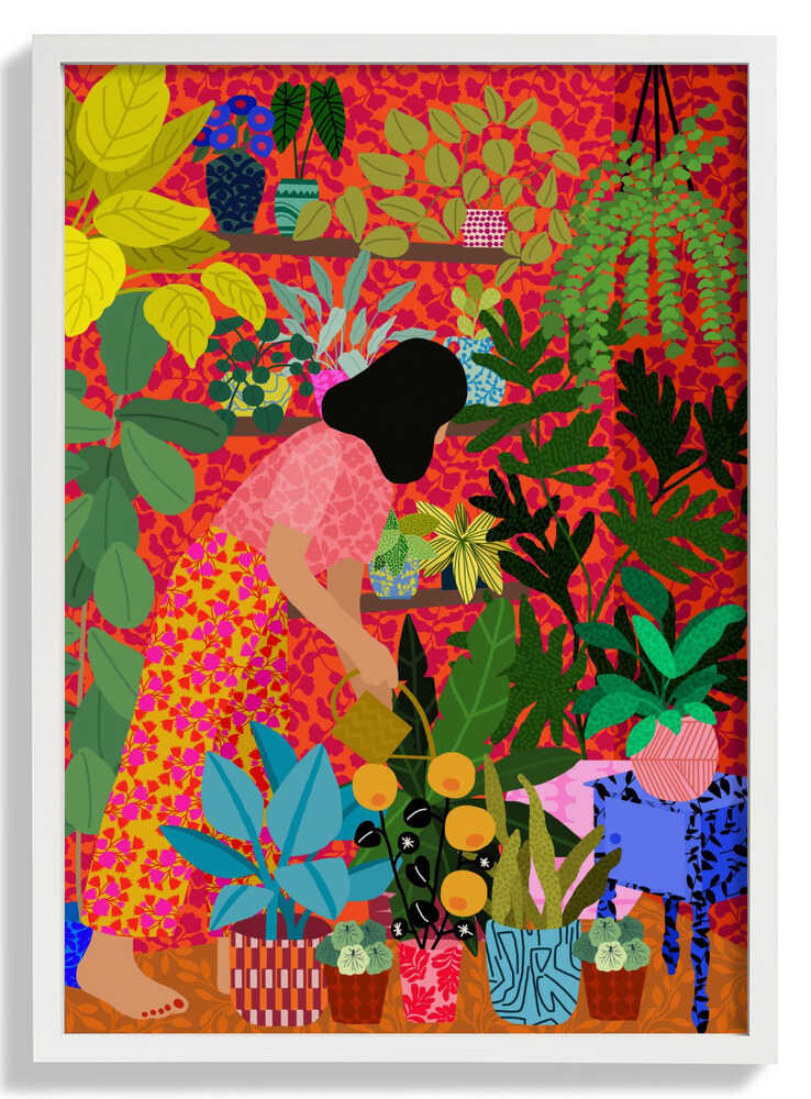 Watering My Plants by Rafaela Mascaro