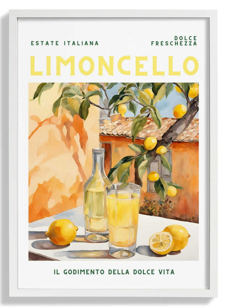 Limoncello, Aquarell, Fresh by Ohkimiko