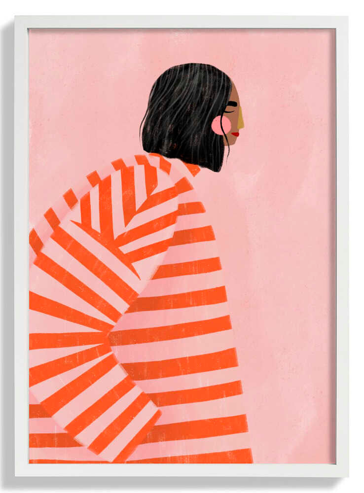 The Woman With the Orange Stripes by Bea Müller