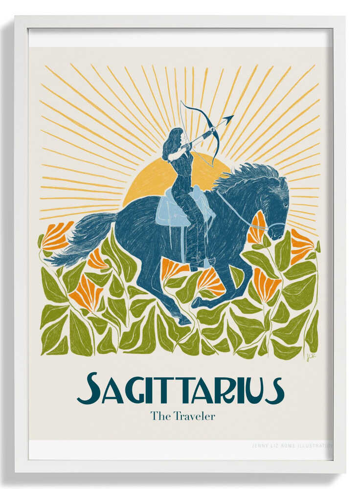 Jlr Sagittarius by Jenny Liz Rome