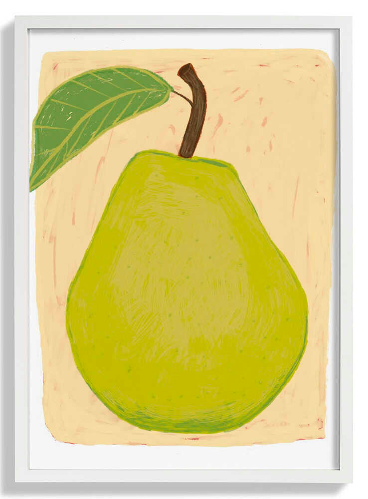 Big green pear by Sharyn Bursic