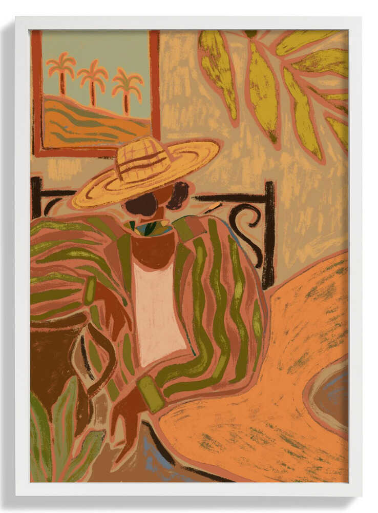 Lady in Stripe von Arty Guava