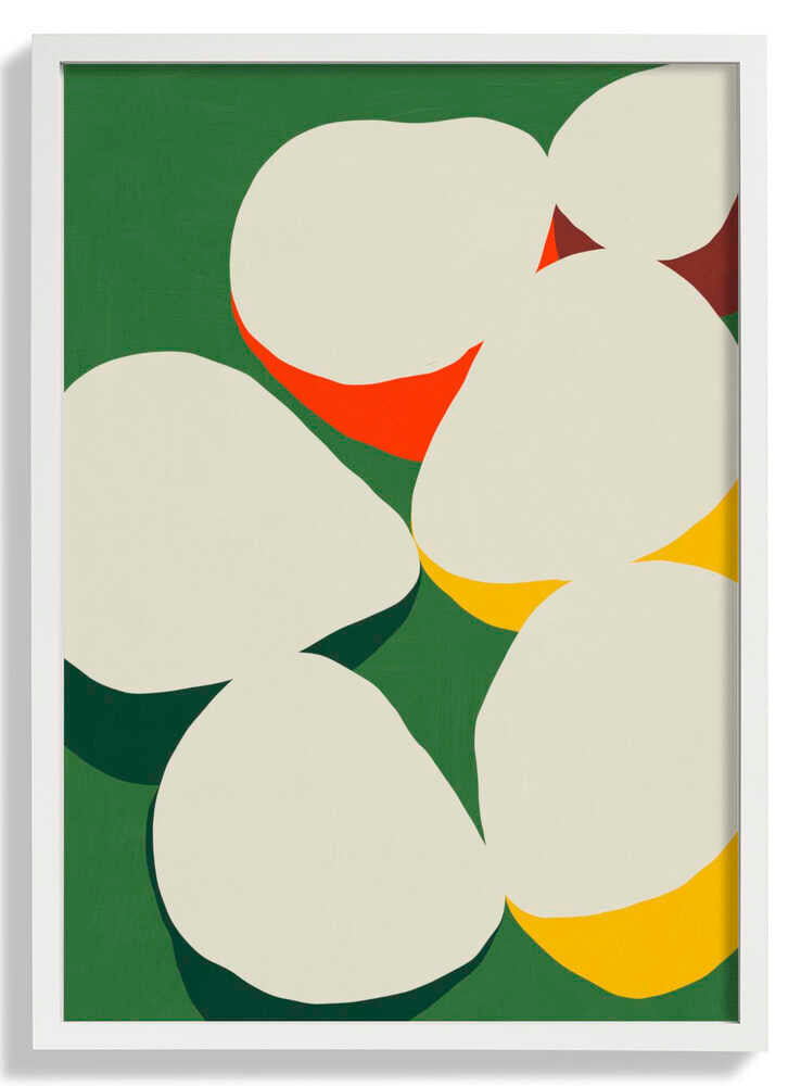 Organic Shapes And Vibrant Colors by Little Dean