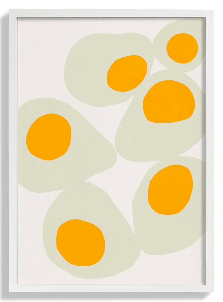 Yellow Eggs food art by Little Dean