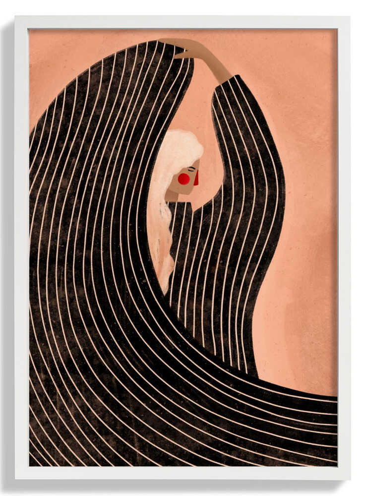 The Woman With the Black Dress by Bea Müller