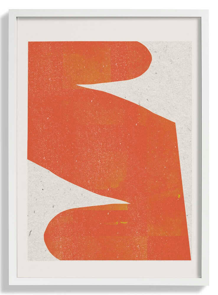 Orange Silhouette by THE MIUUS STUDIO