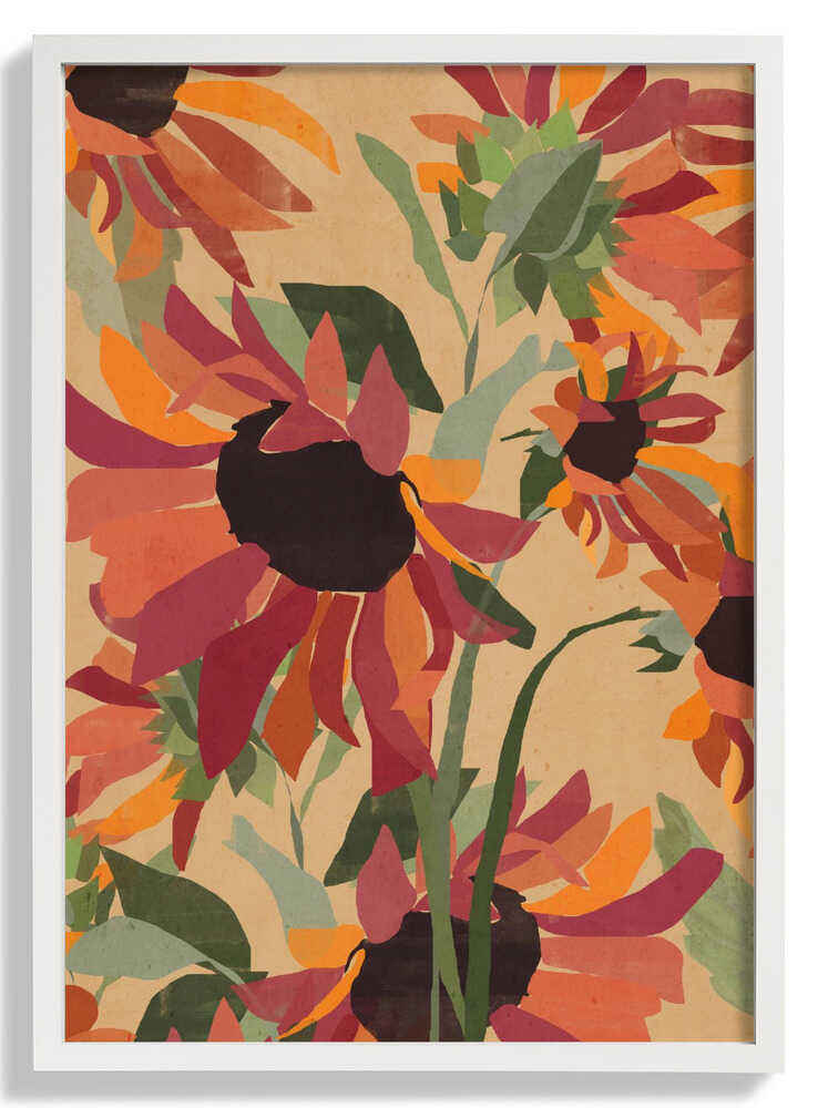 Vibrant  Sunflowers by ThingDesign