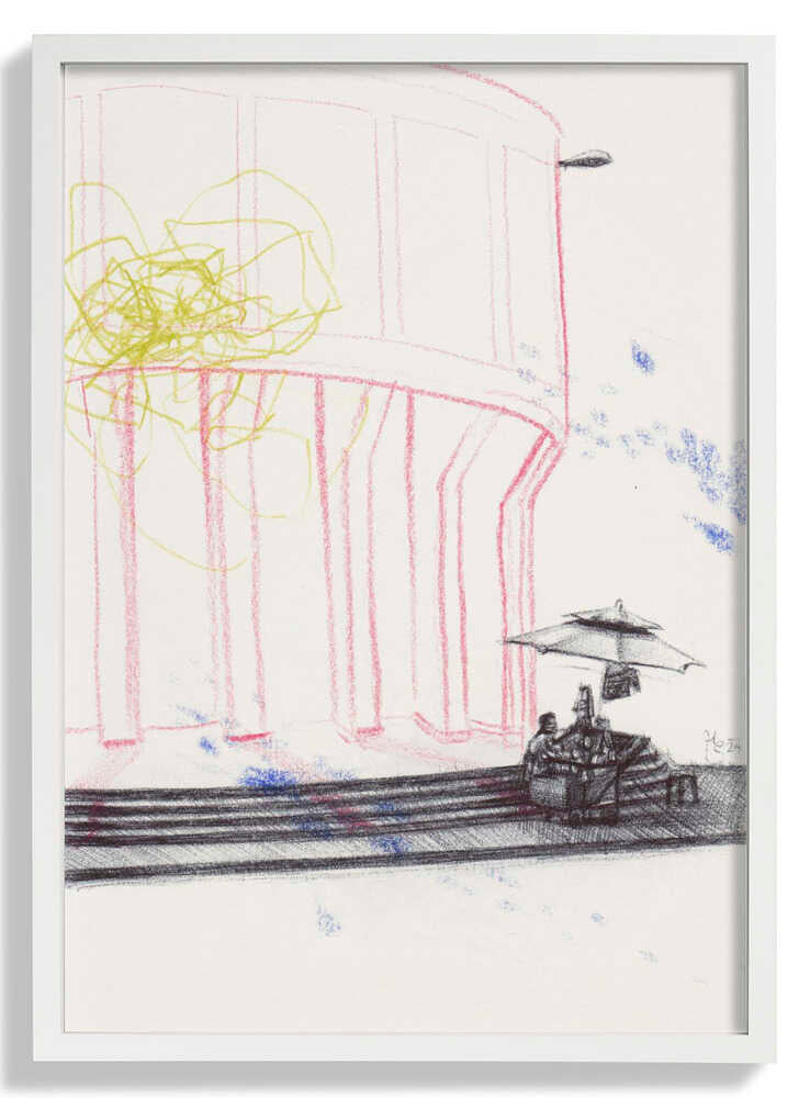 Straßenmarkt von Mirjam Schrei
