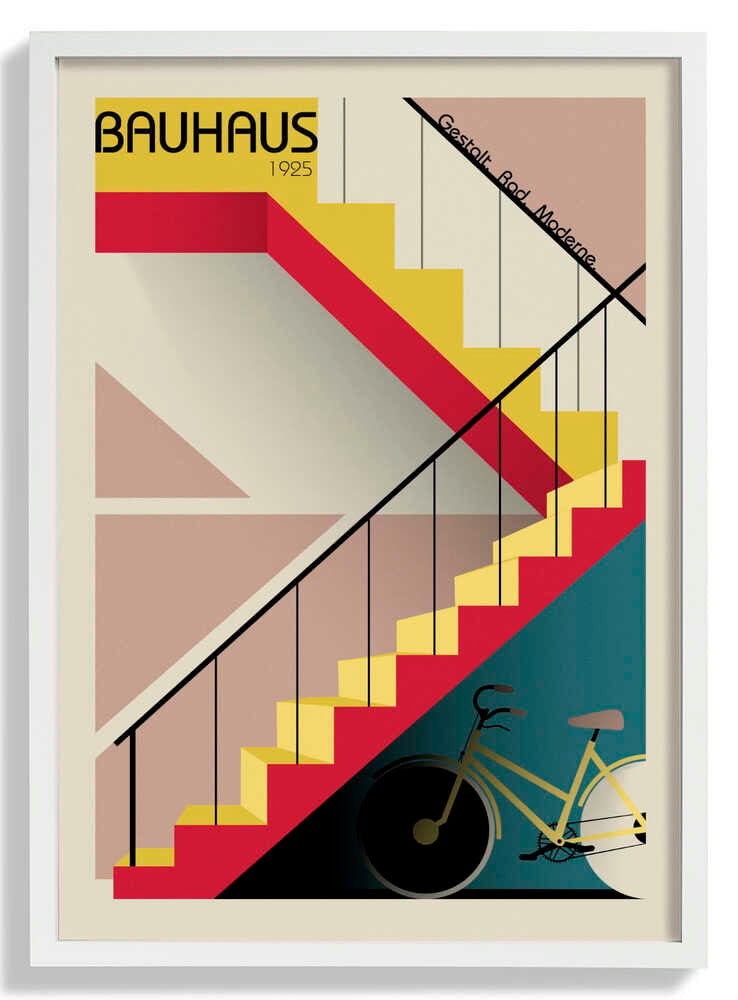 Bauhaus-Gestalt. Rad. Moderne Shape. Wheel. Modern by Fadil Roze