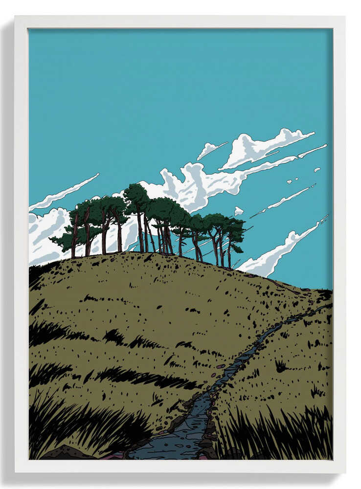 Schottische Hügellandschaft von Nicholas