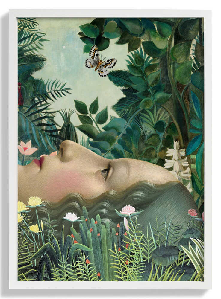 Giovanna im tropischen Garten von Marja van den Hurk